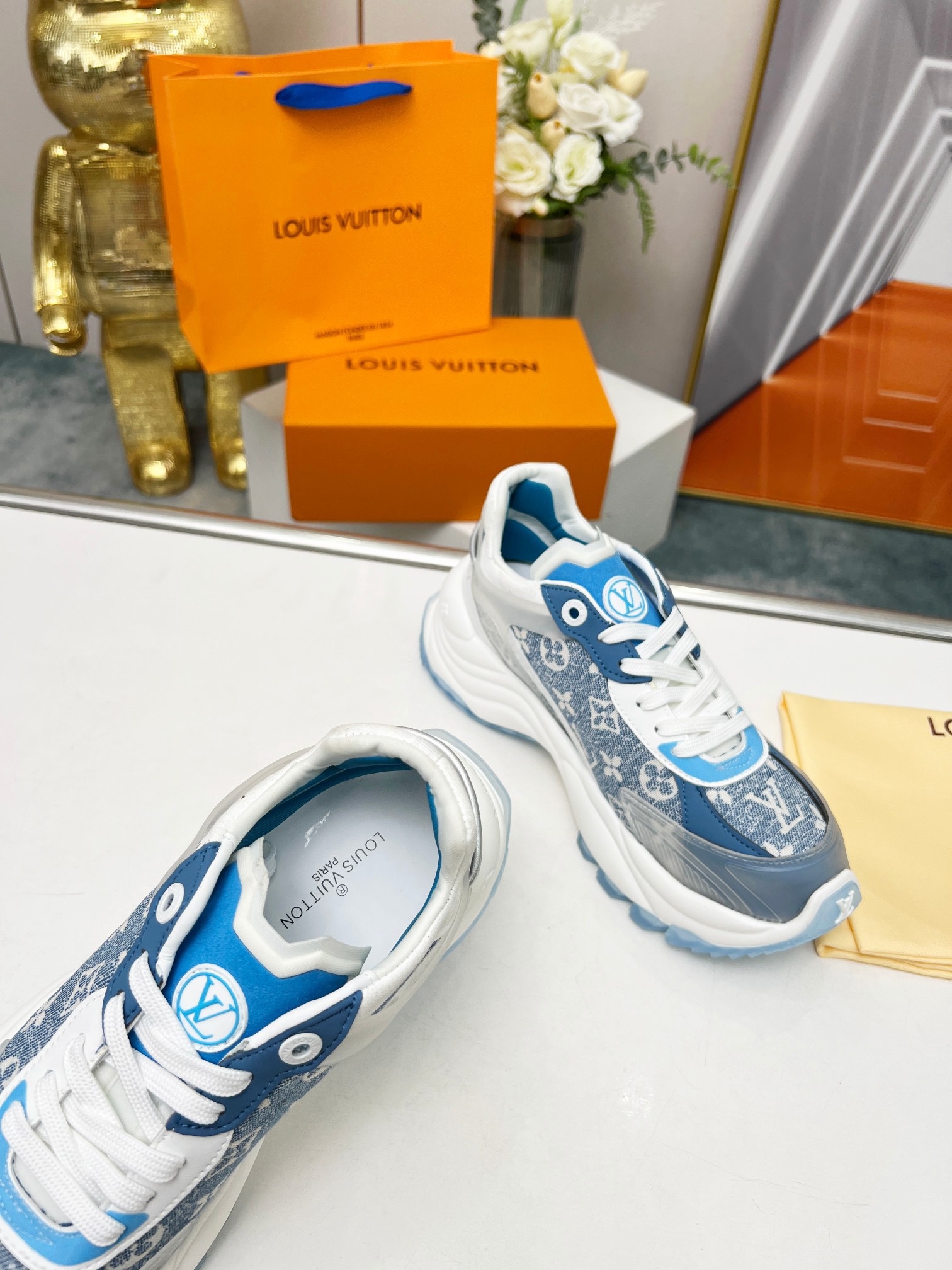 Louis Vuitton RUN 55 Sneakers