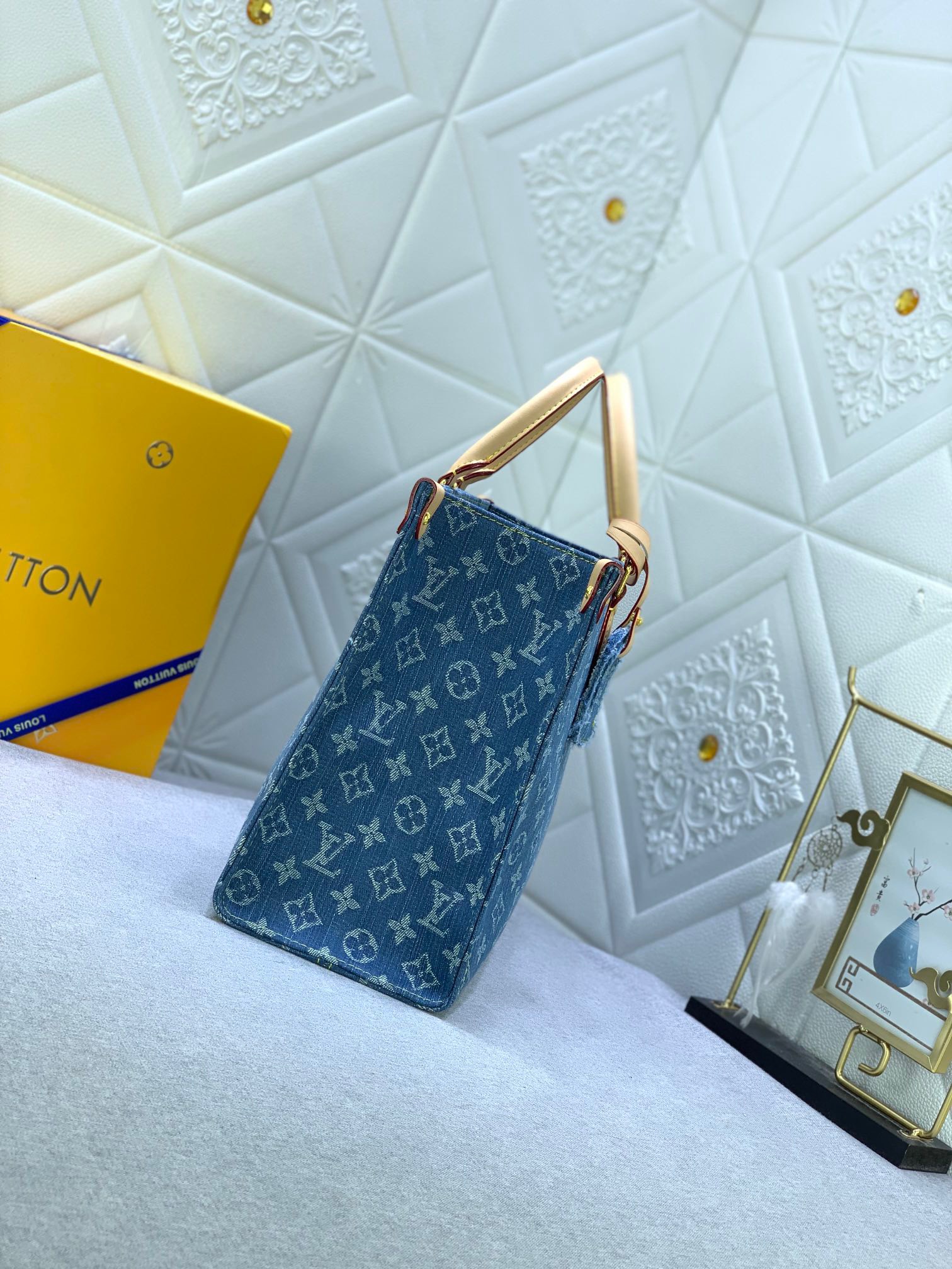 LV Onthego Denim Handbag