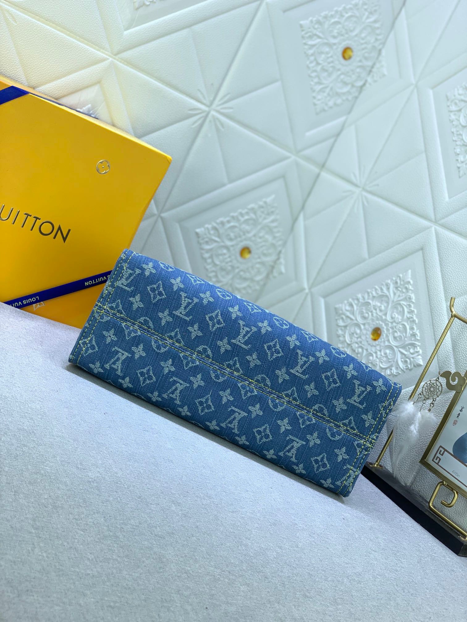 LV Onthego Denim Handbag