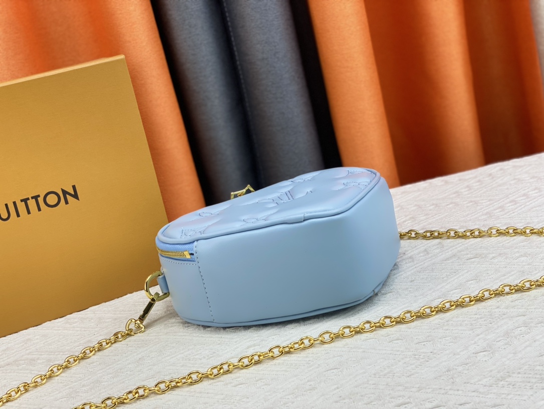 LV Bubblegram Heart Bag