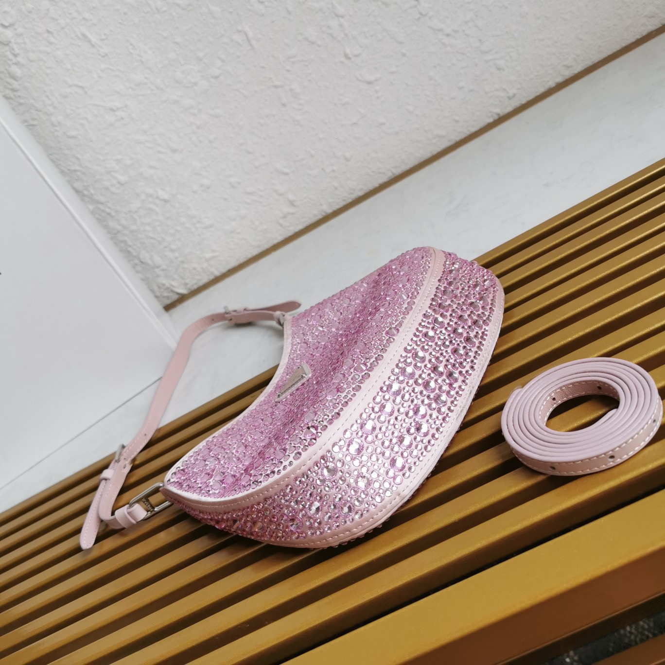 PRADA Diamond-set crystal Bag