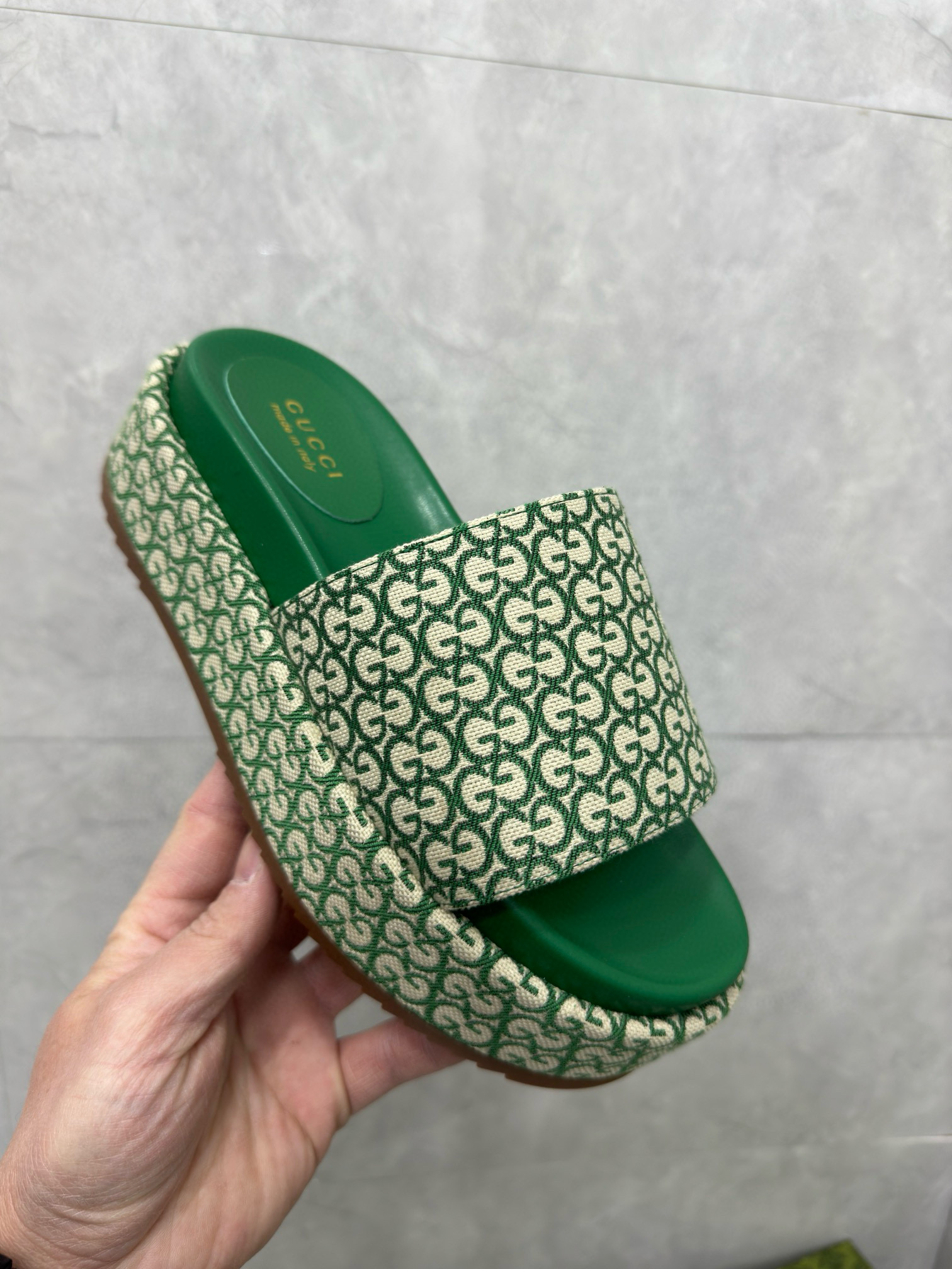 GUCCI Platform Slippers