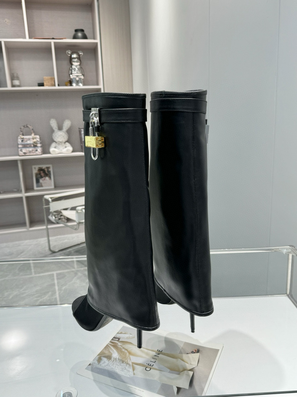 GIVENCHY Shark Stiletto Boots