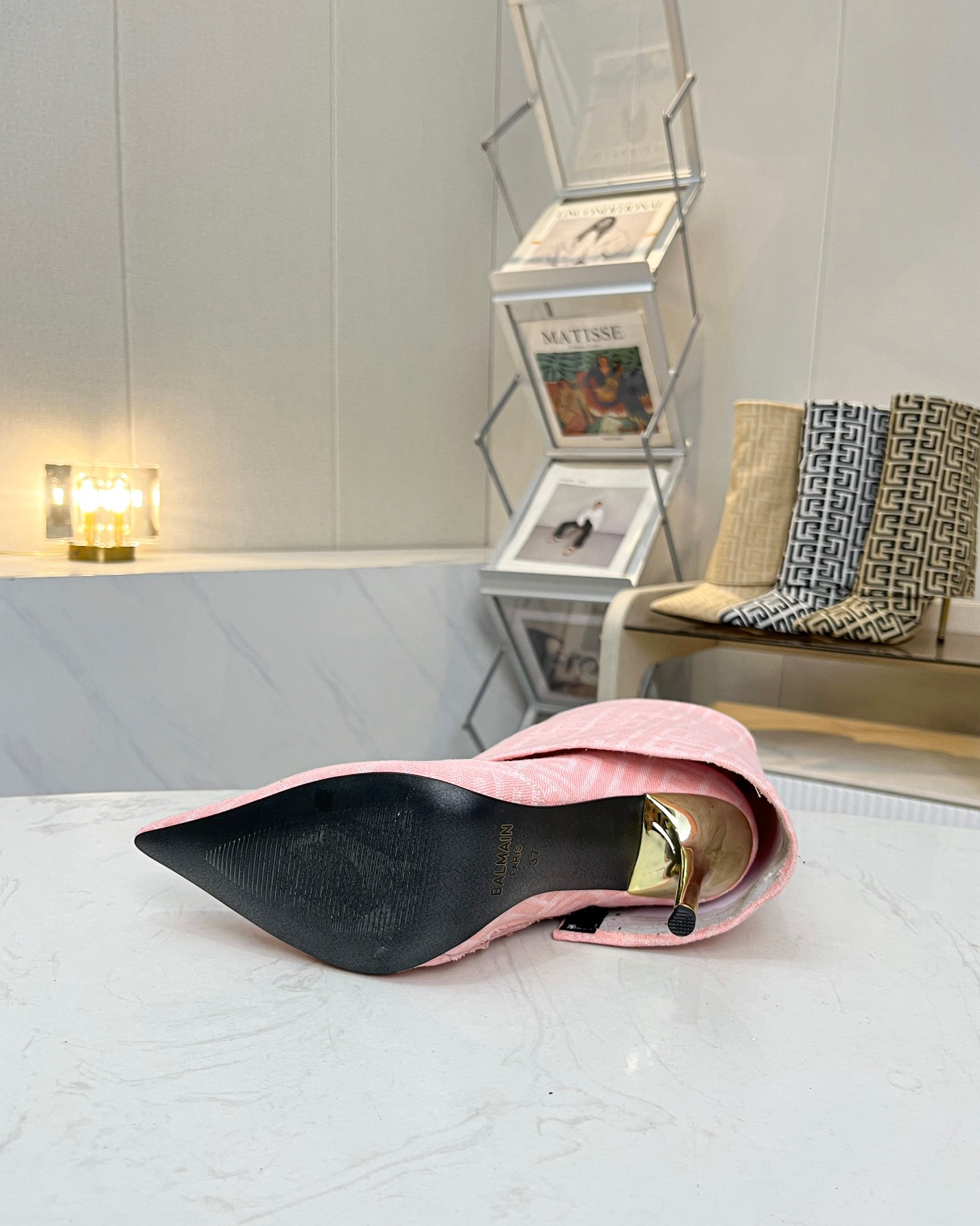 BALMAIN High-heeled boots