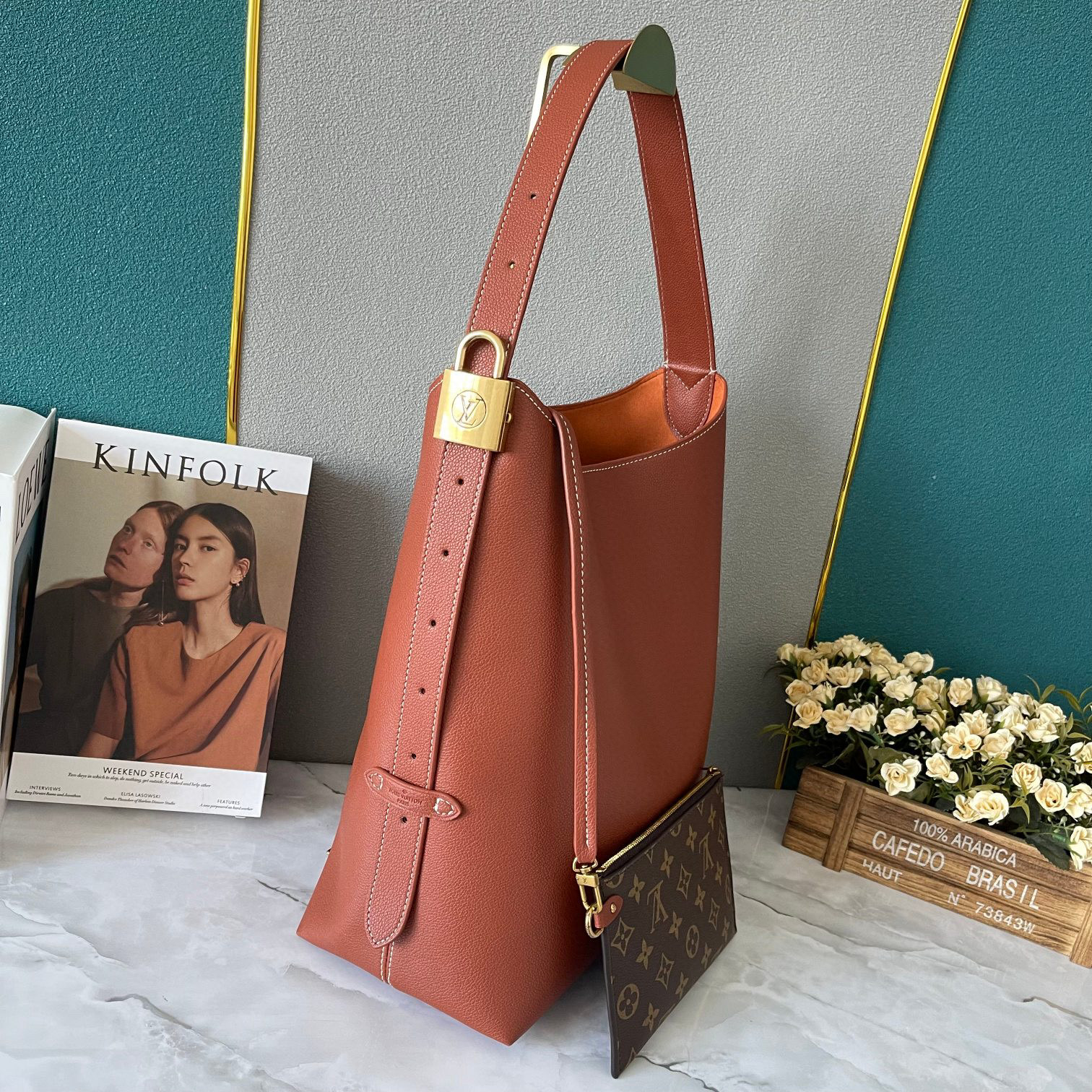 LV Low Key Hobo MM Bag