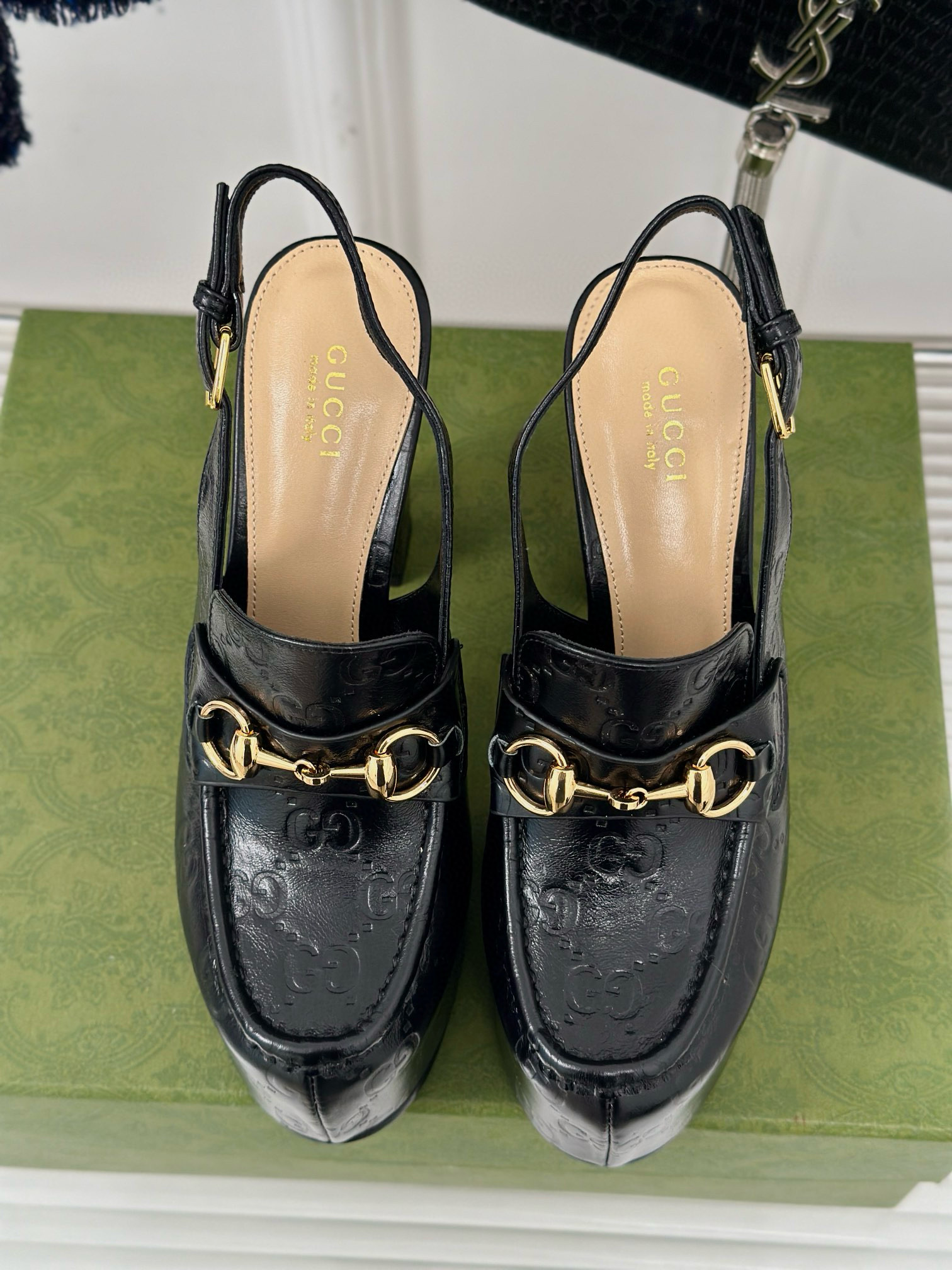 GUCCI Platform high-heeled sandals