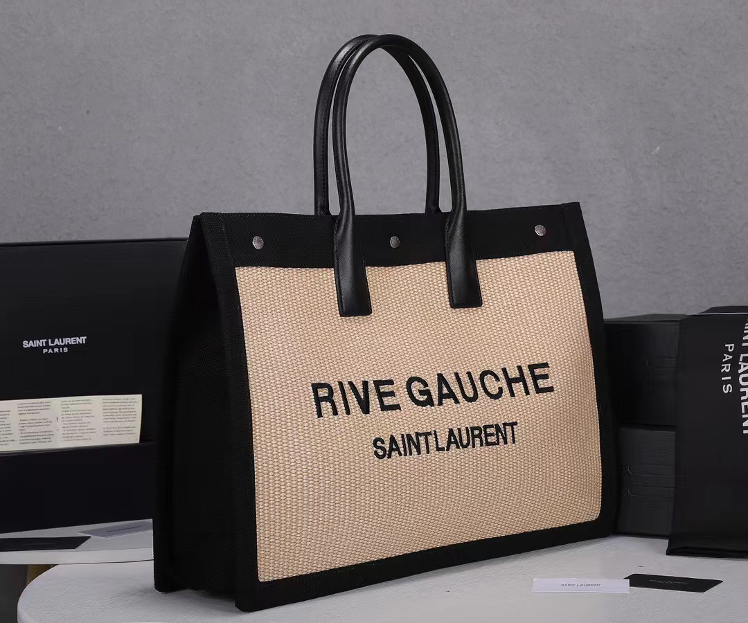 SAIN TLAURENT RIVE GAUCHE TOTE BAG