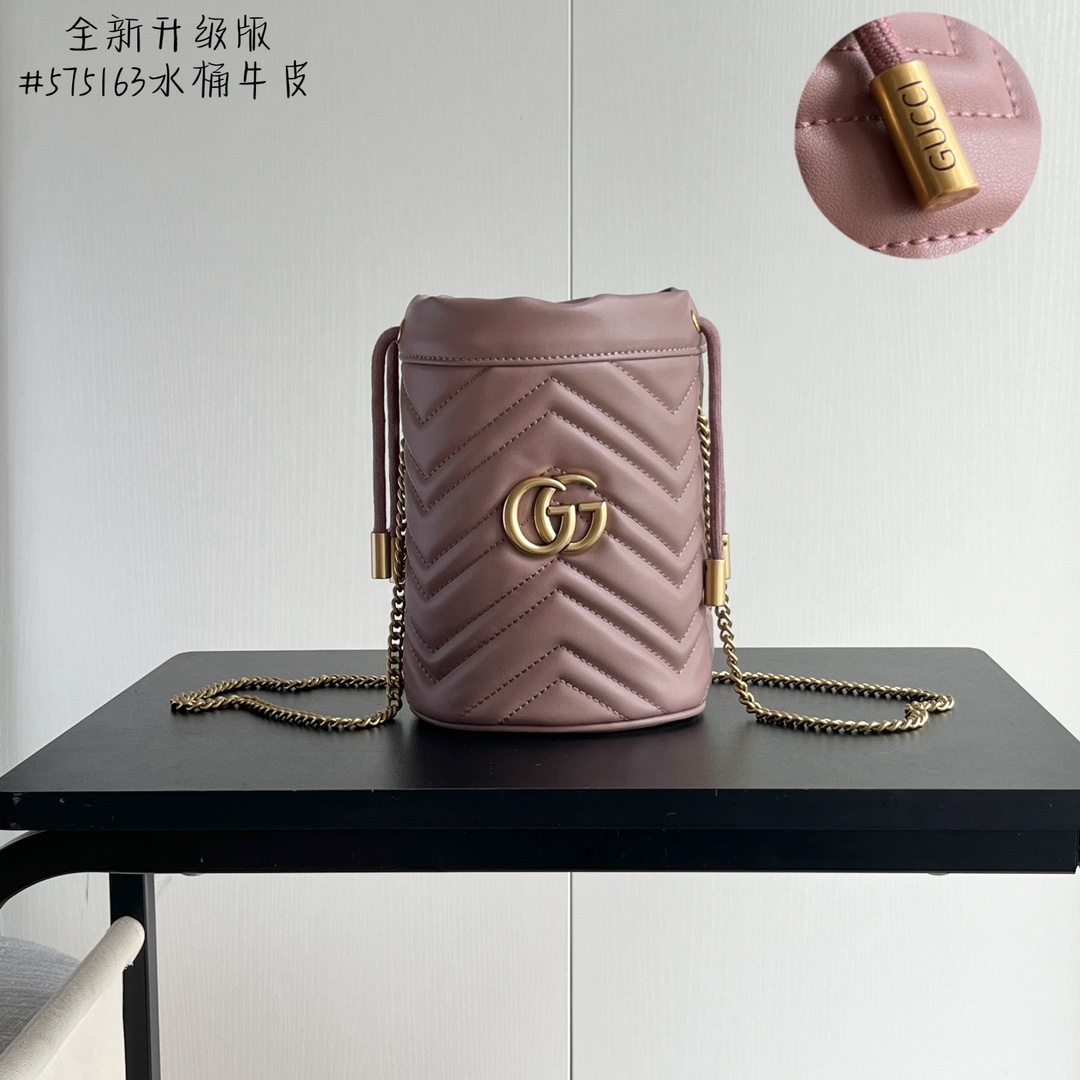 GG marmont series mini bucket bag
