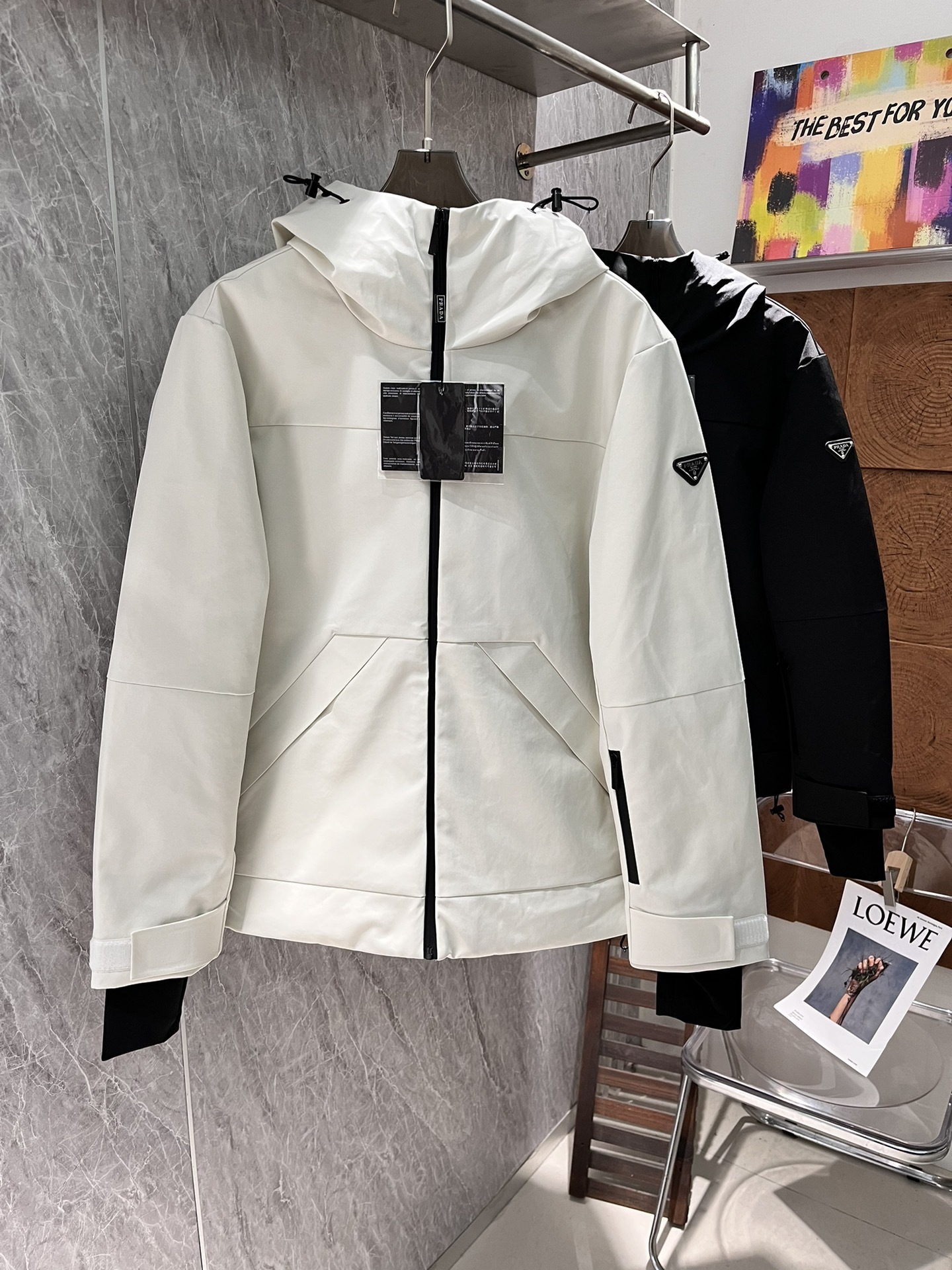 PRADA Fw Linea Rossa jacket