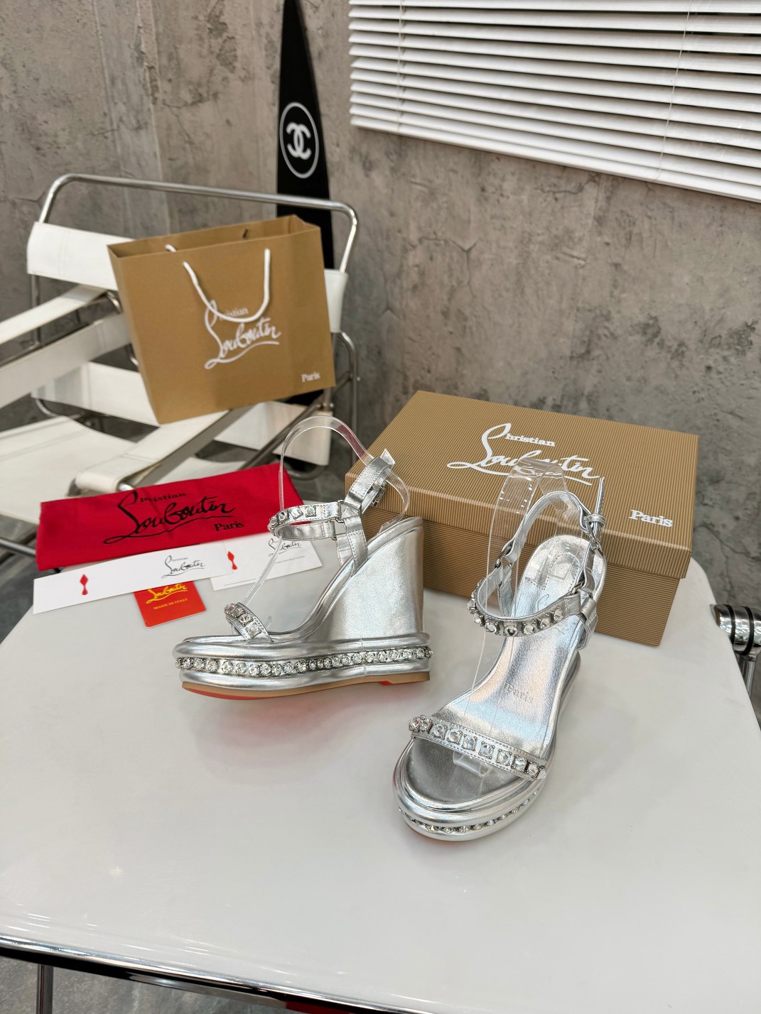 Christian Louboutin Wedge Sandals