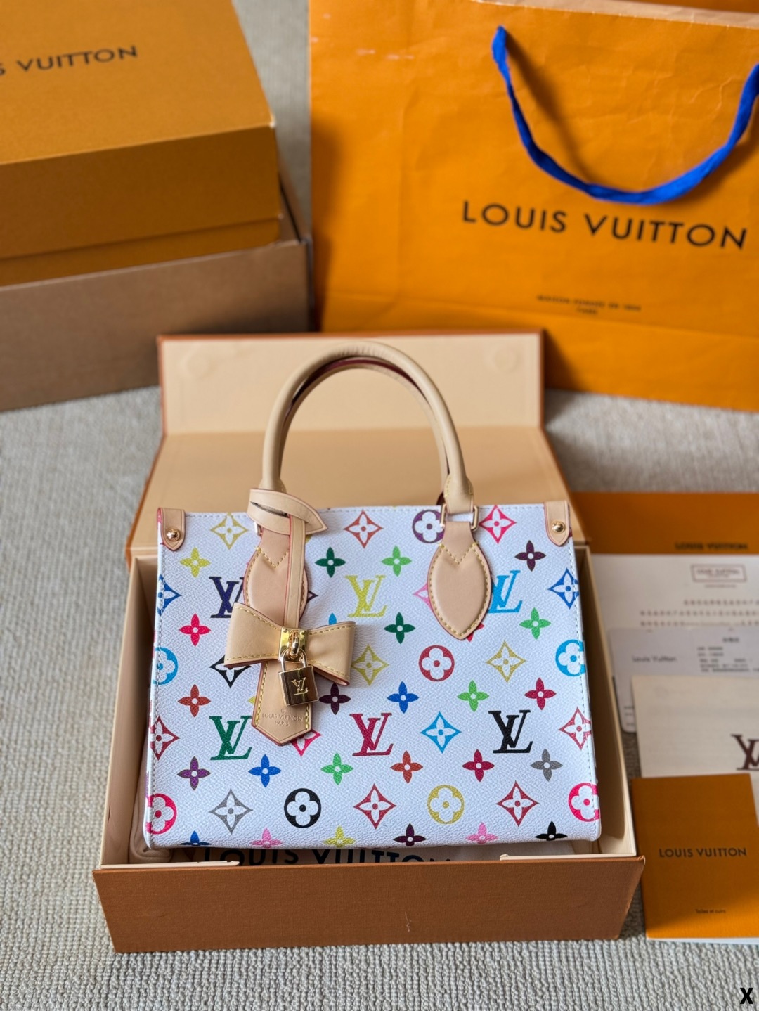 LV x TM Tote Handbag