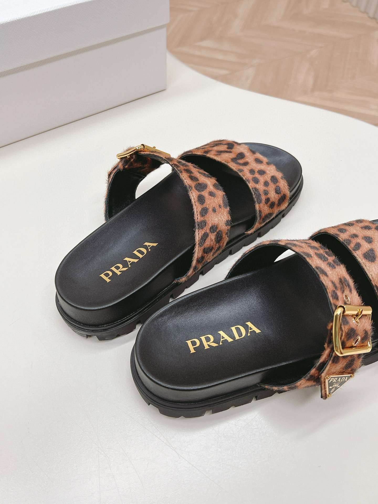 PRADA Silk Velvet Slippers