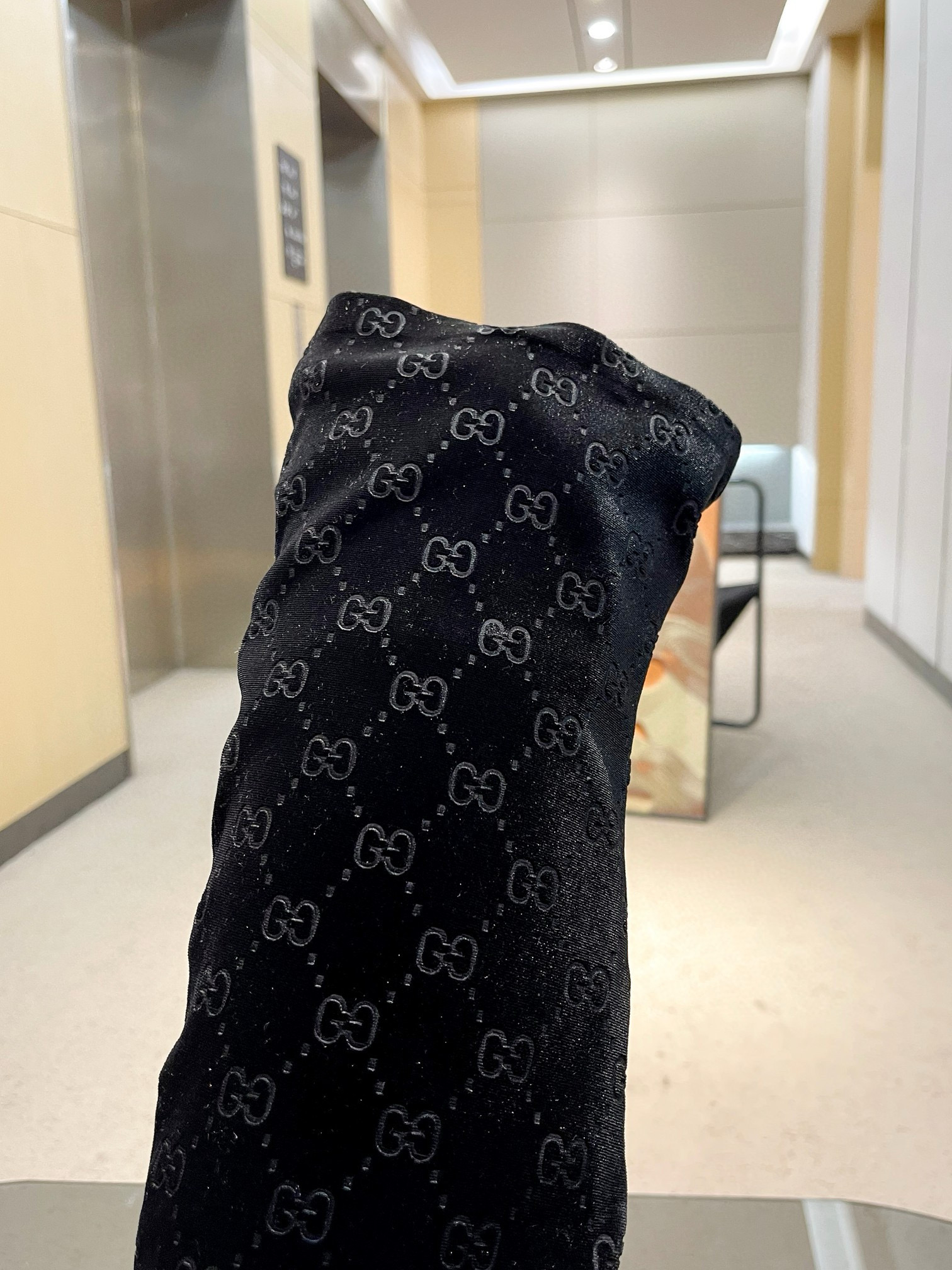 Gucci stretch boots 22 inches