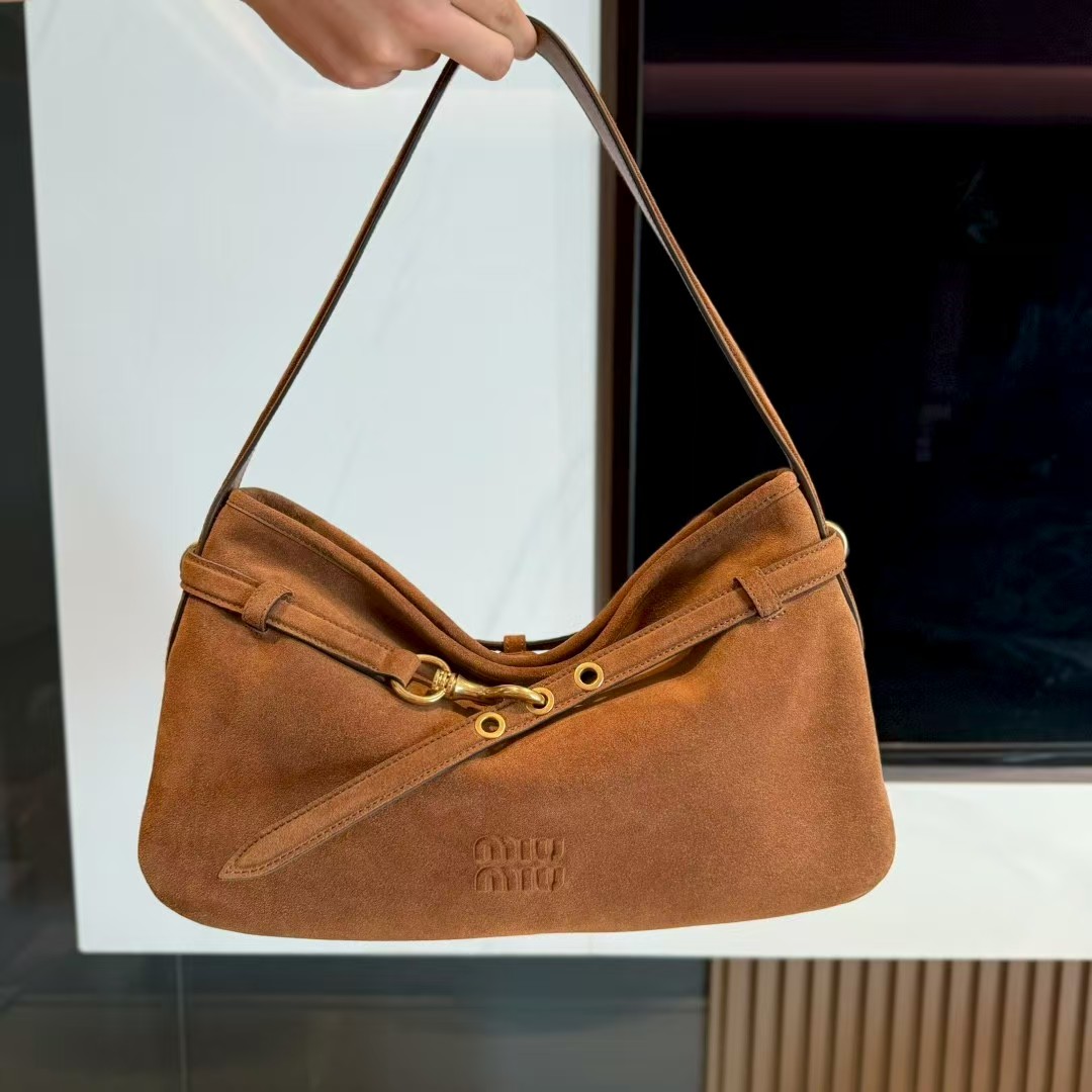 Miu Miu Aventure Suede Bag