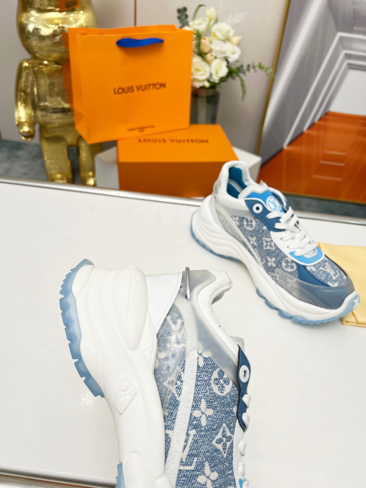 Louis Vuitton RUN 55 Sneakers