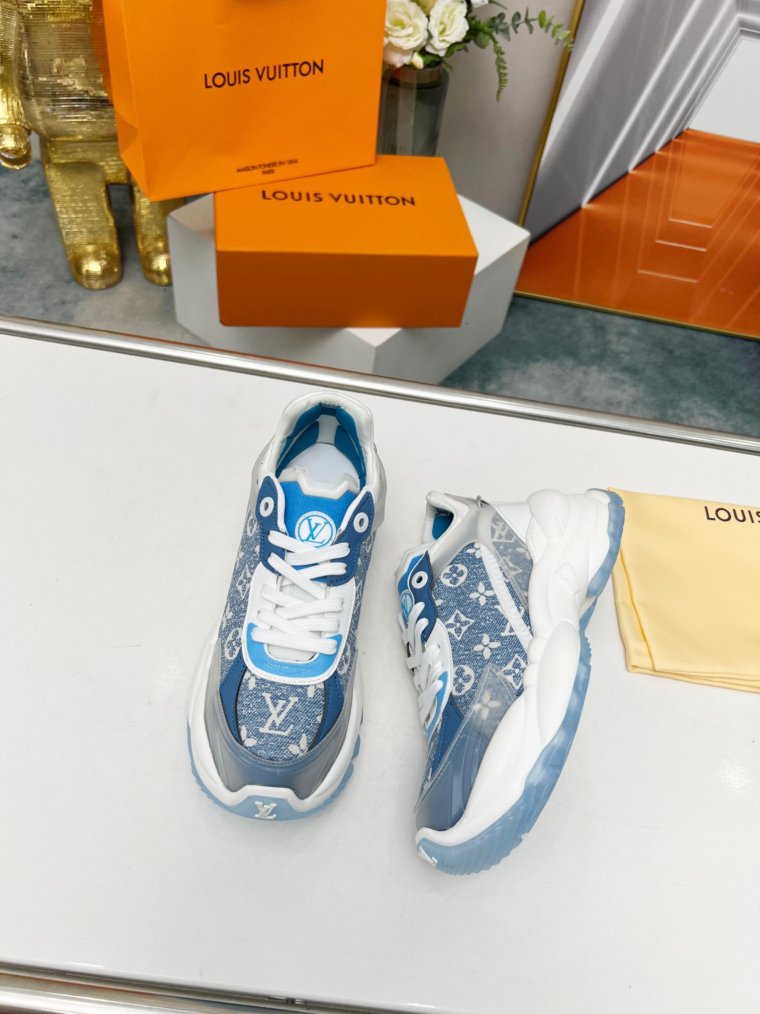 Louis Vuitton RUN 55 Sneakers