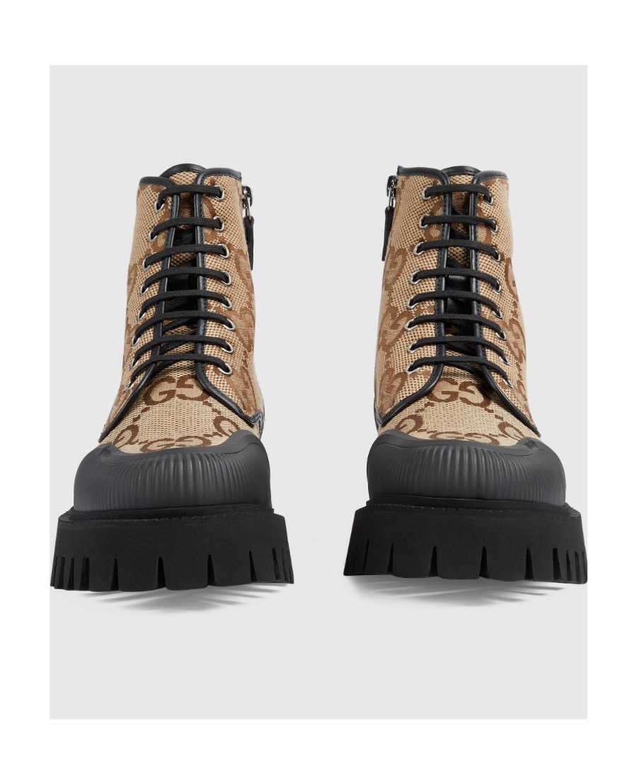 GUCCI  canvas ankle boots for women