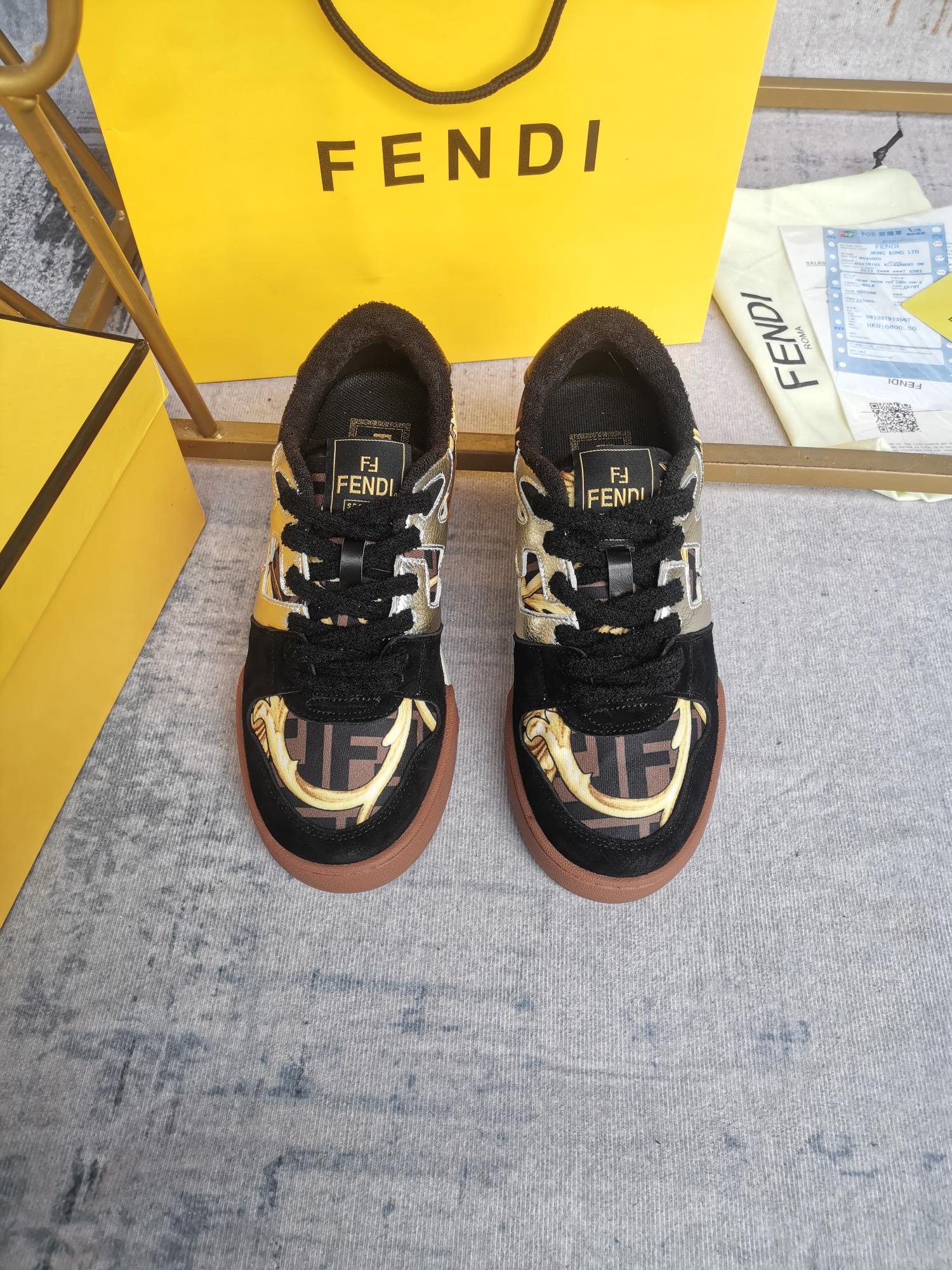 FENDI Match Sneakers