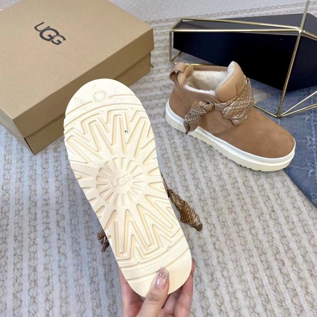 UGG Lace-up Snow Boots