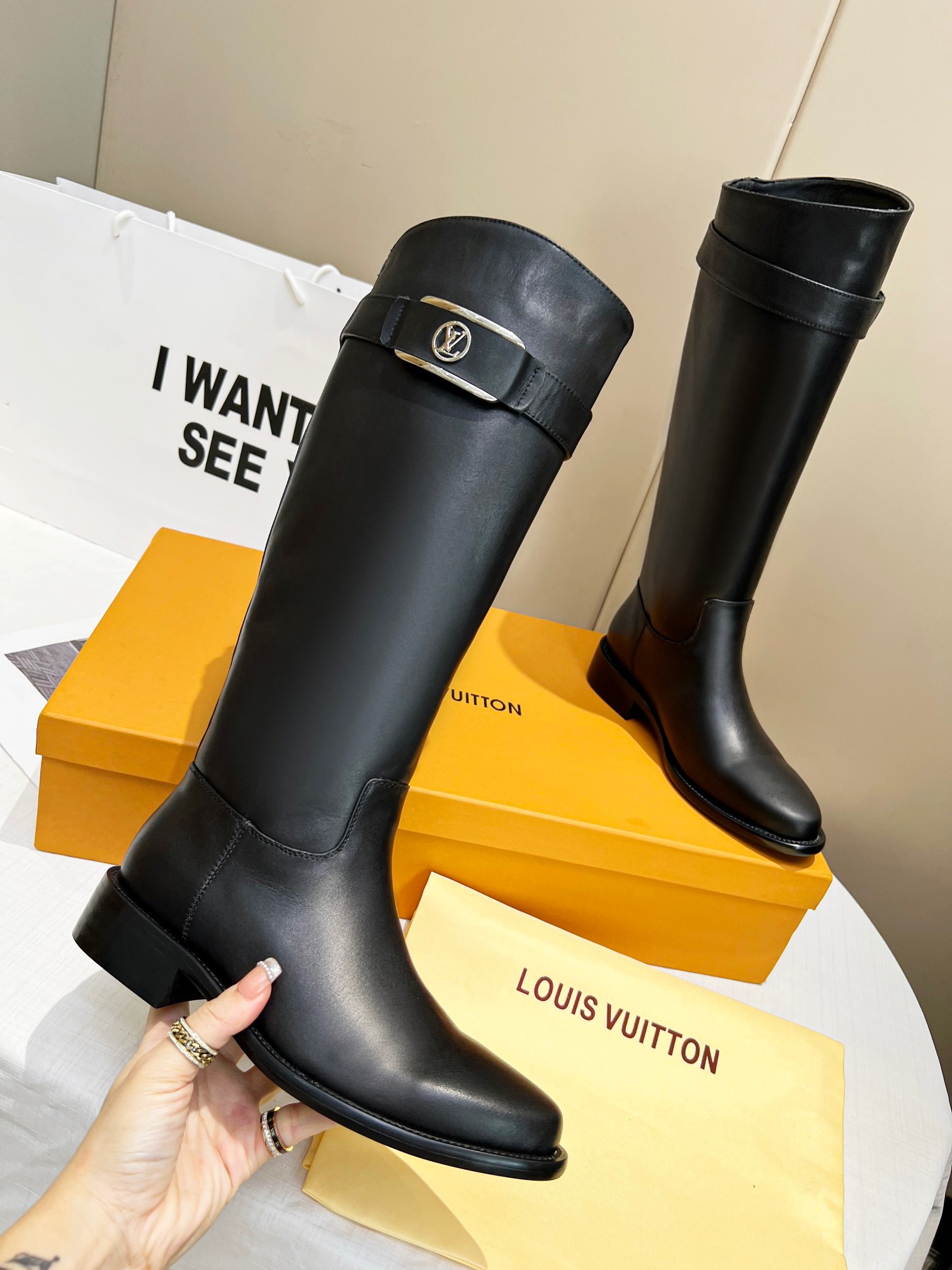 LV Thigh Boots