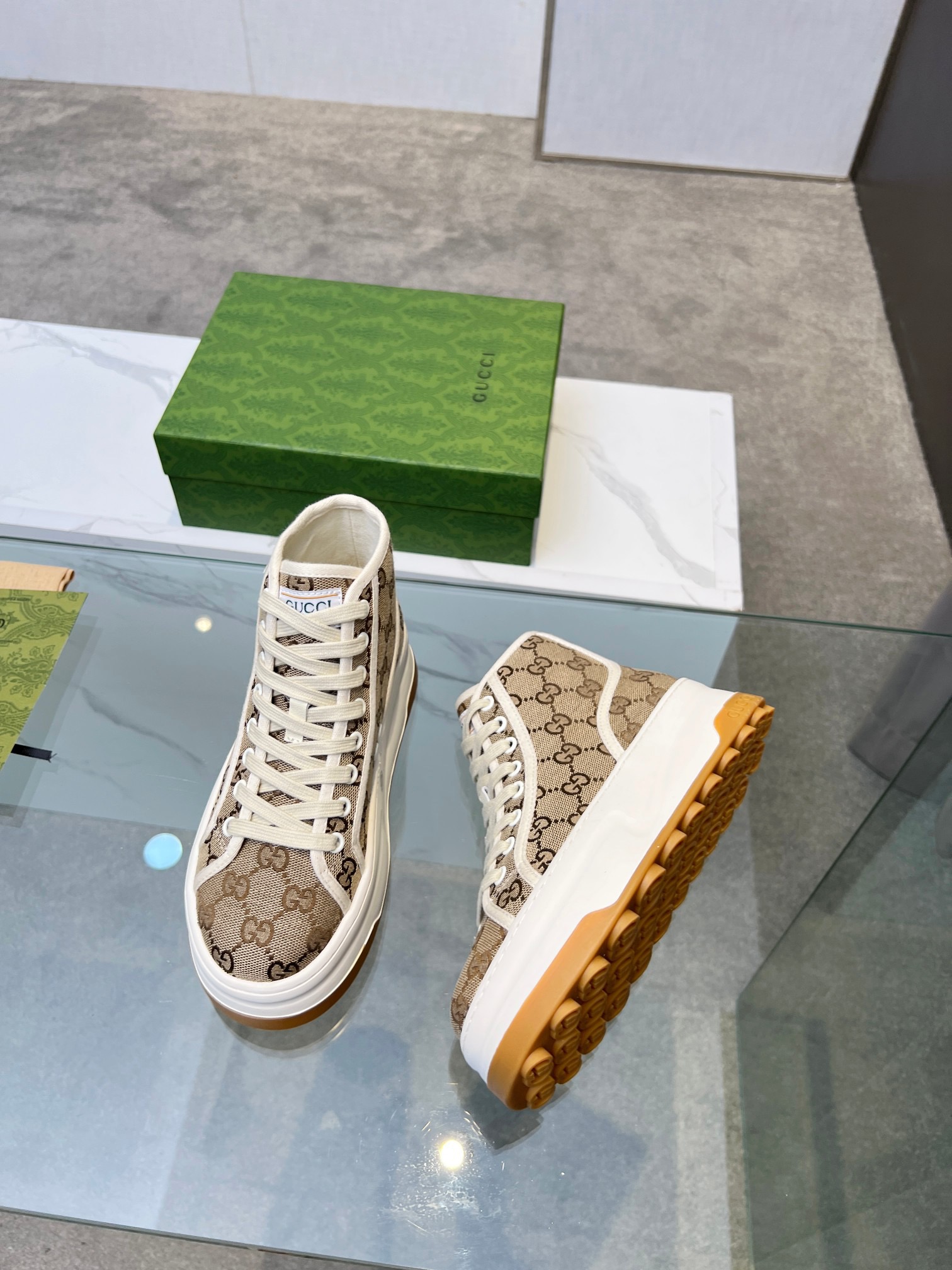GUCCI high-top sneakers