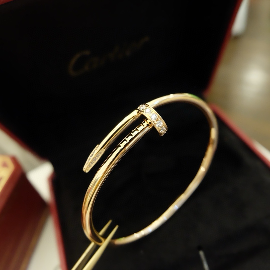 Cartier nail bracelet
