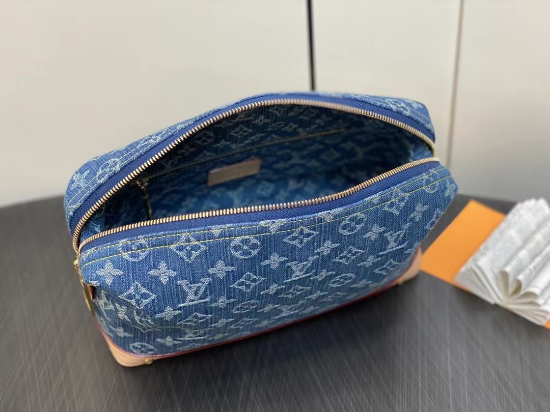 LV Pochette Denim Handbag