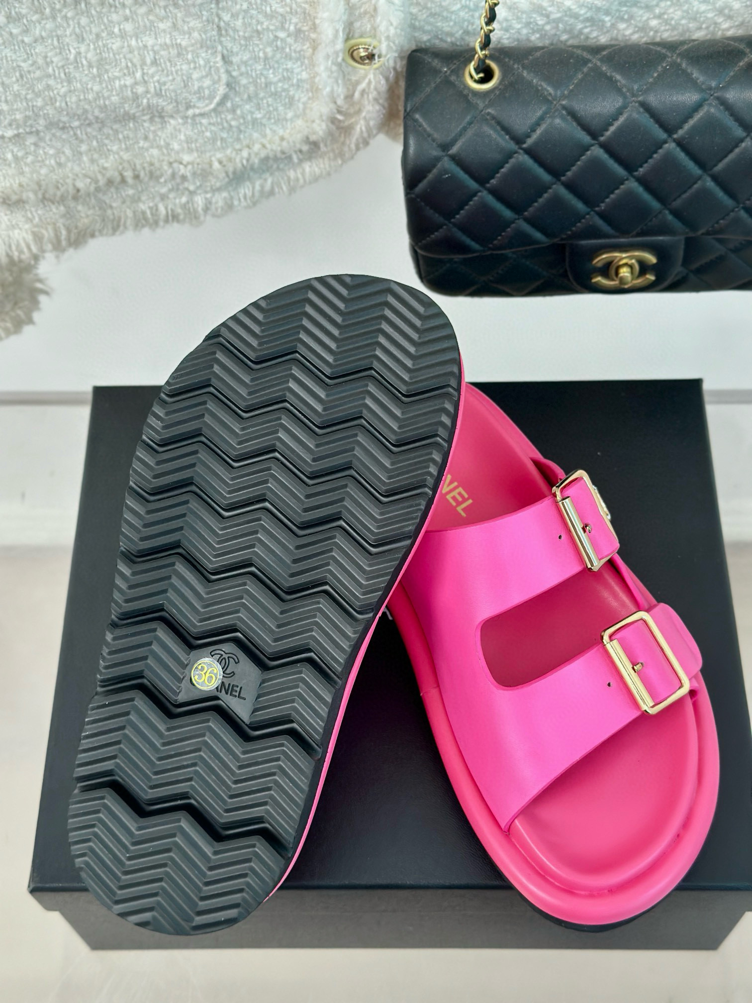 CHANEL Soft Slippers