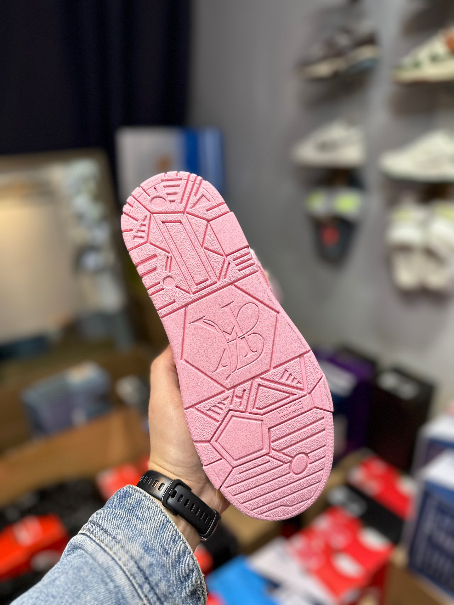 Bape KAALIXTO Retro Jacquard “Lace”Sneakers