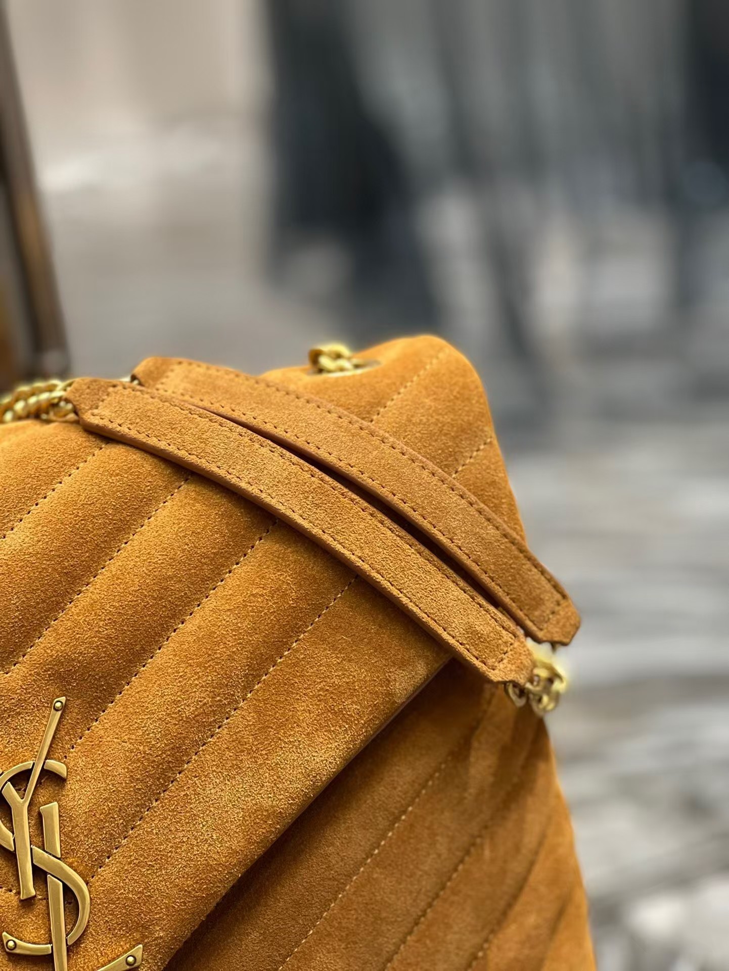 YSL Suede Handbag（best quality）