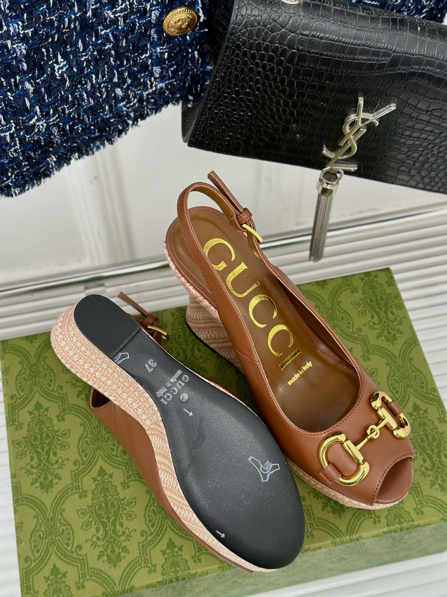 GUCCI Wedge heel Sandals