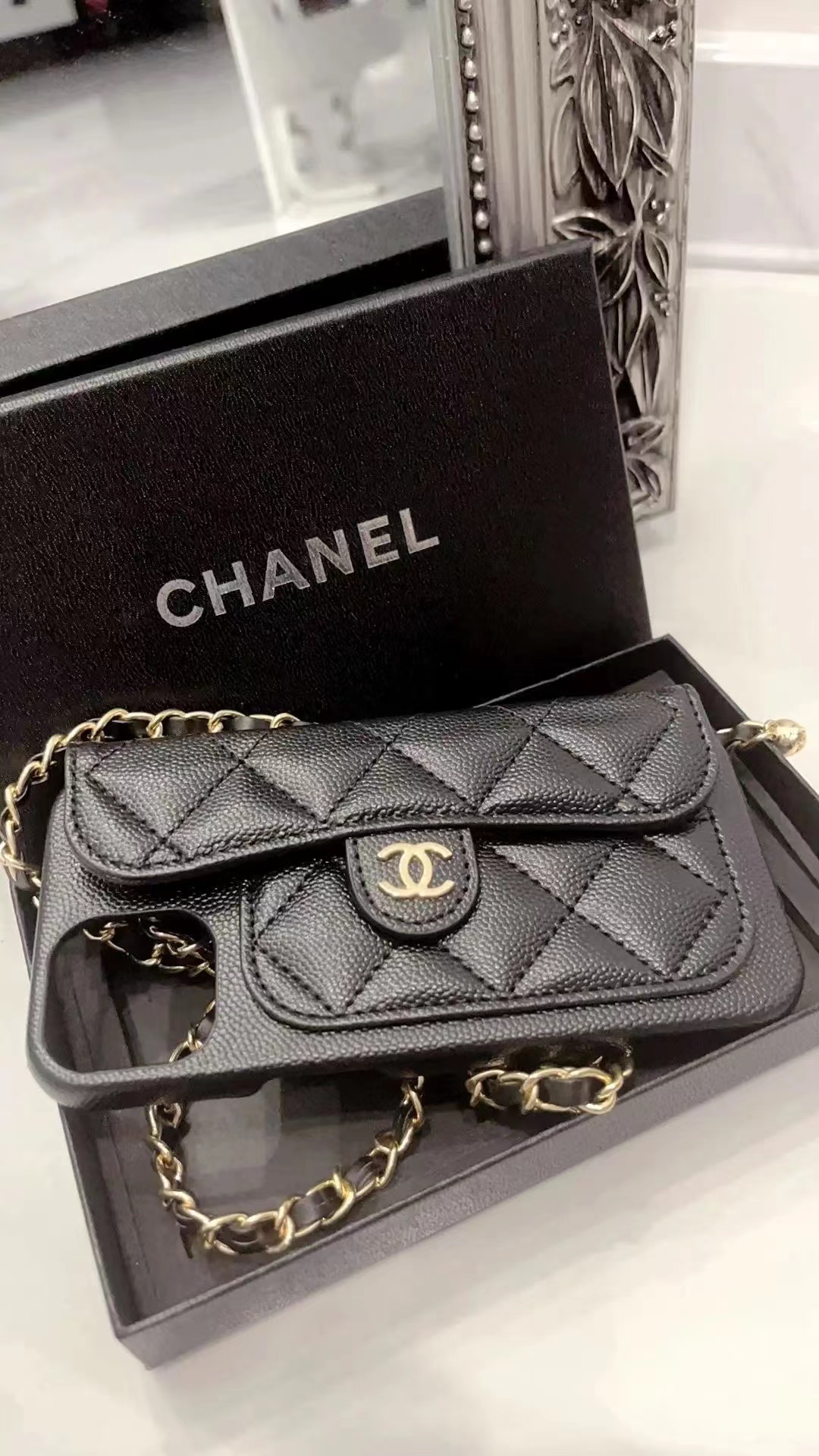 CHANEL mobile phone case
