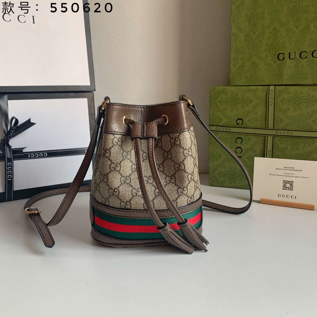 GG Ophidia Mini bucket bag