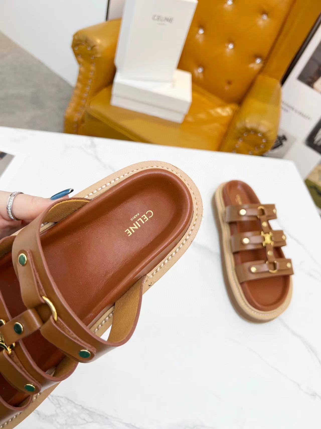 CELINE 2024 Spring/Summer New Product Sandals