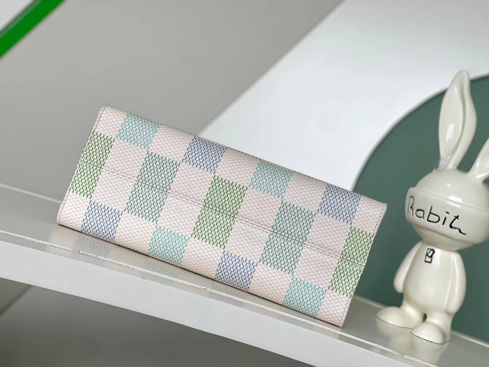 Louis Vuitton speedy Checkerboard square bag mommy bag series