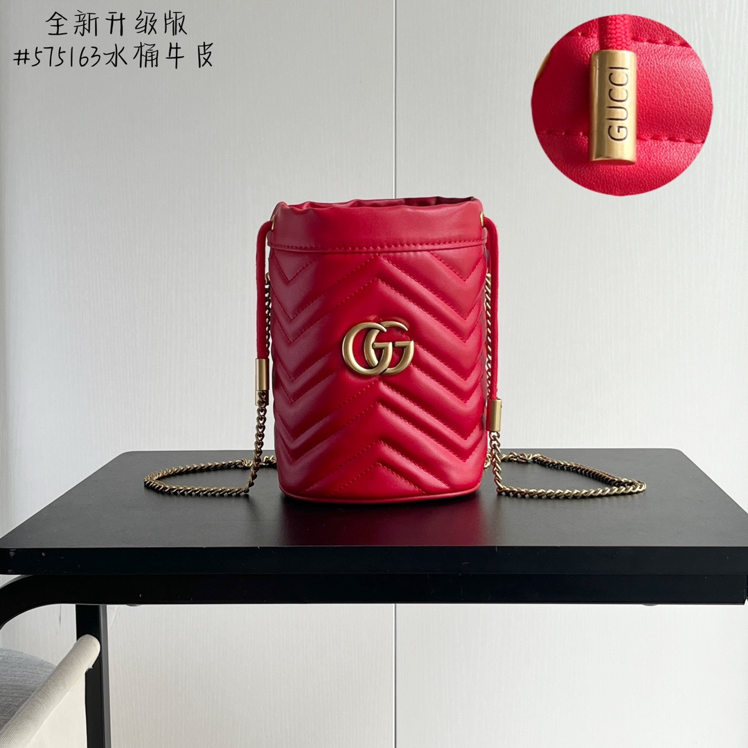 GG marmont series mini bucket bag