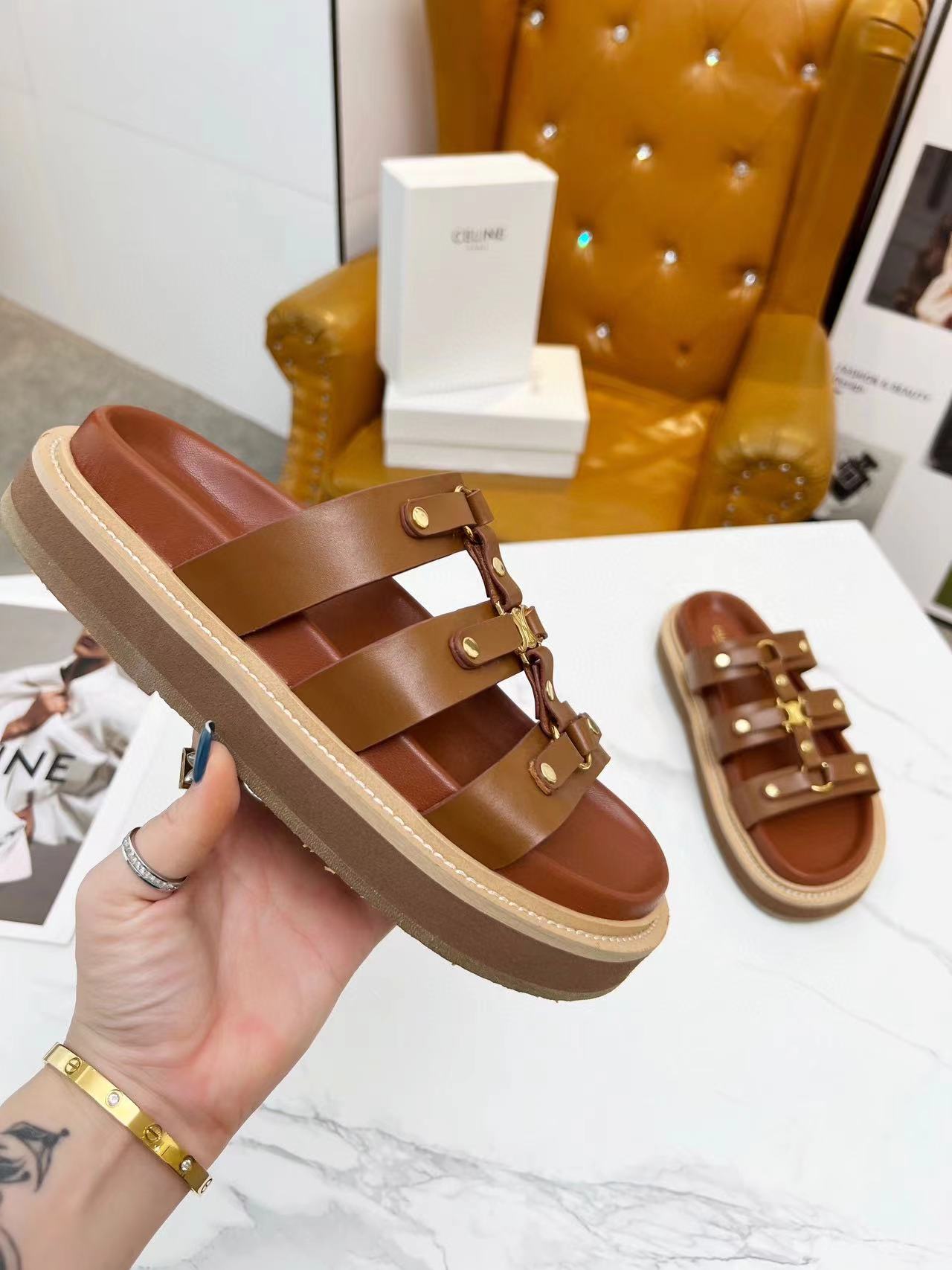 CELINE 2024 Spring/Summer New Product Sandals
