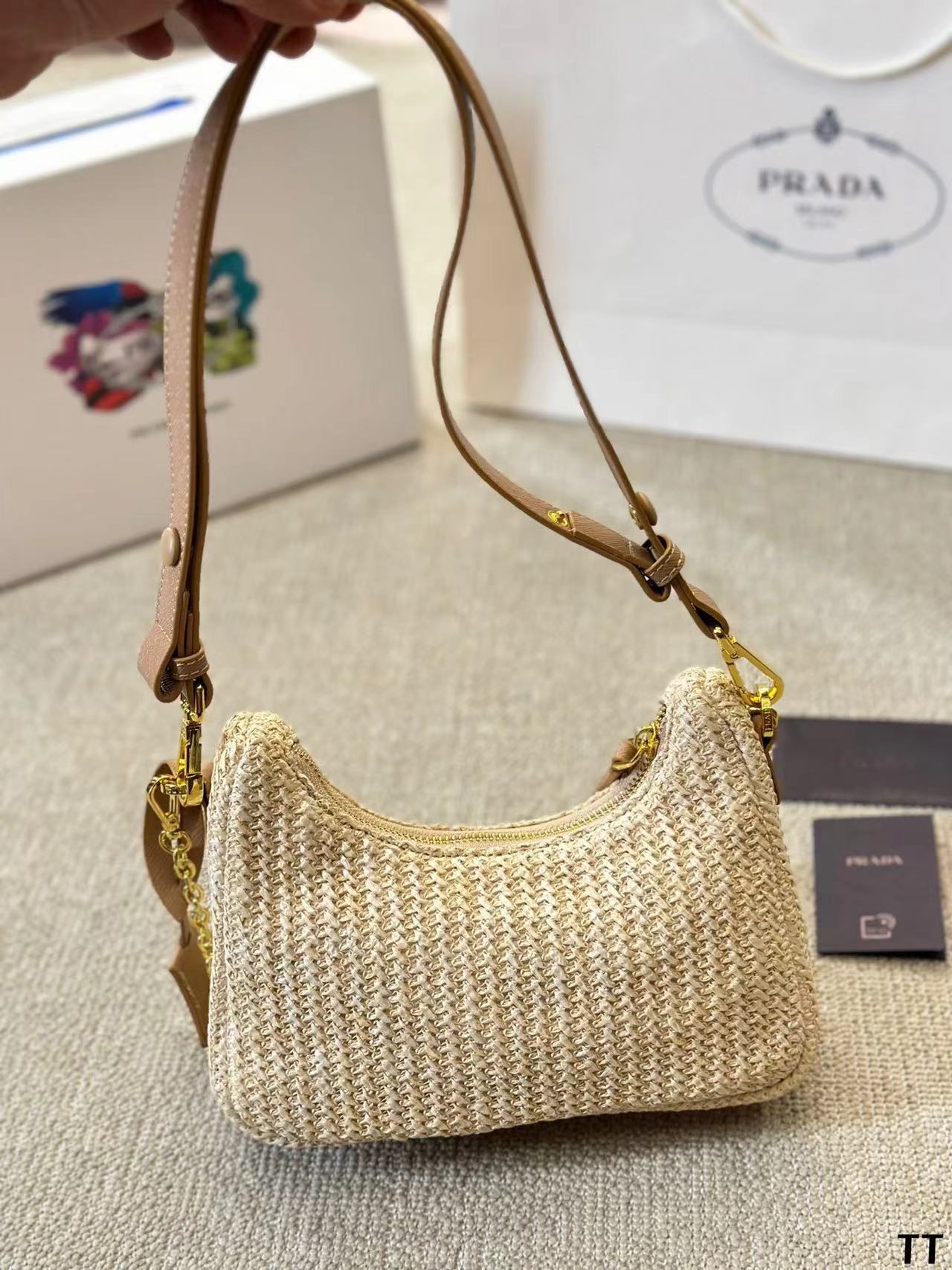 Prada designer luxury bag
