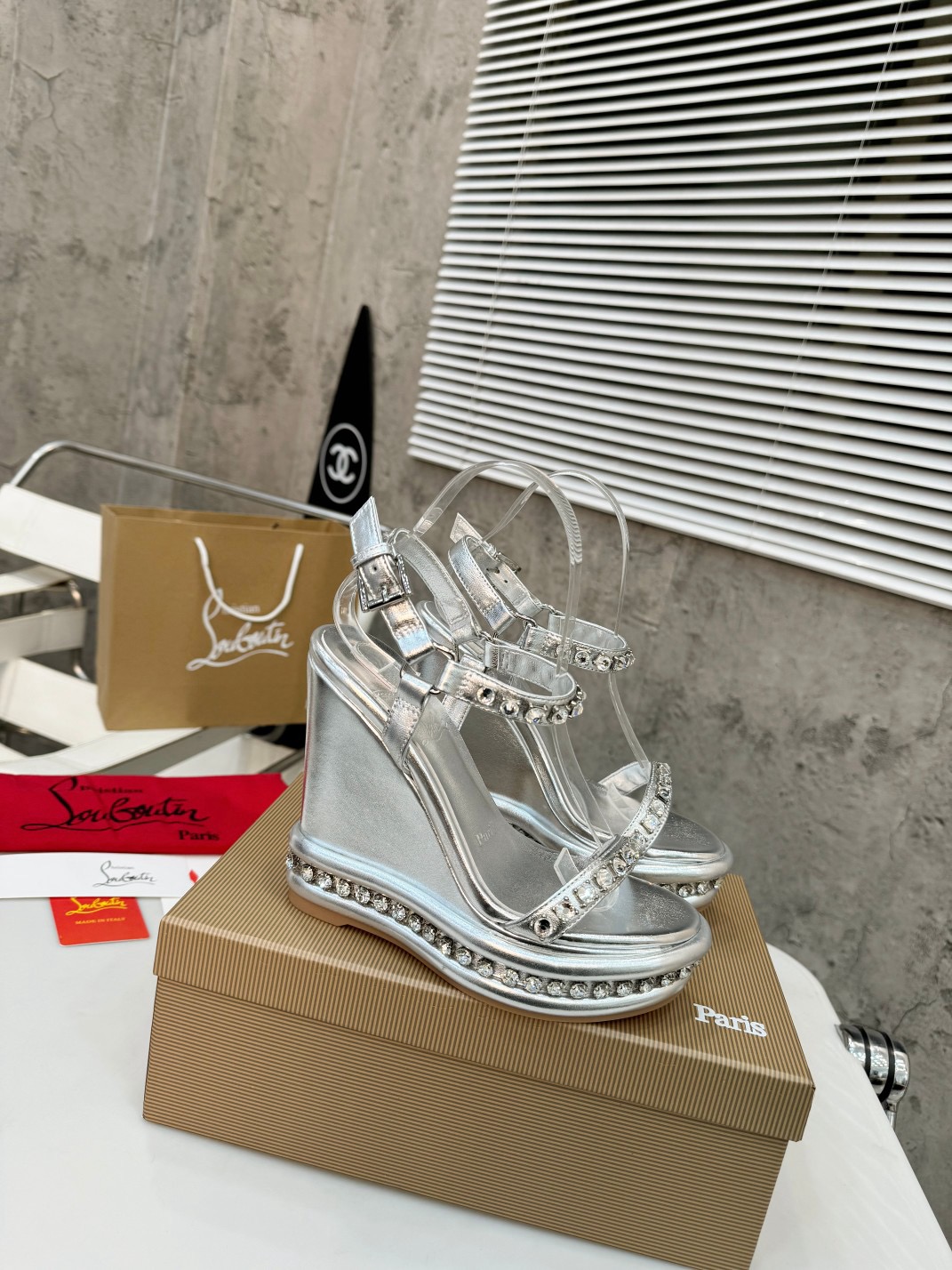 Christian Louboutin Wedge Sandals