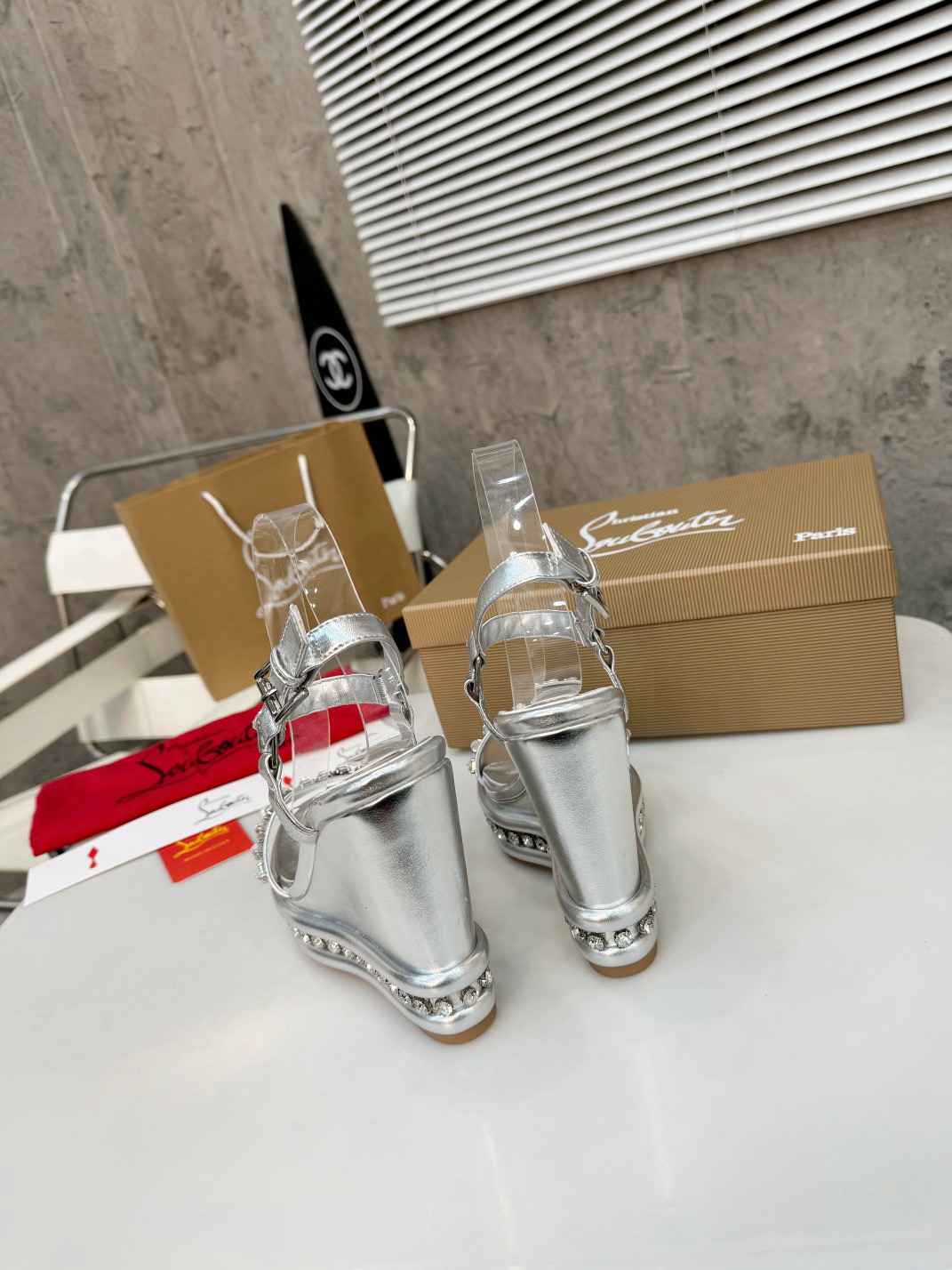 Christian Louboutin Wedge Sandals