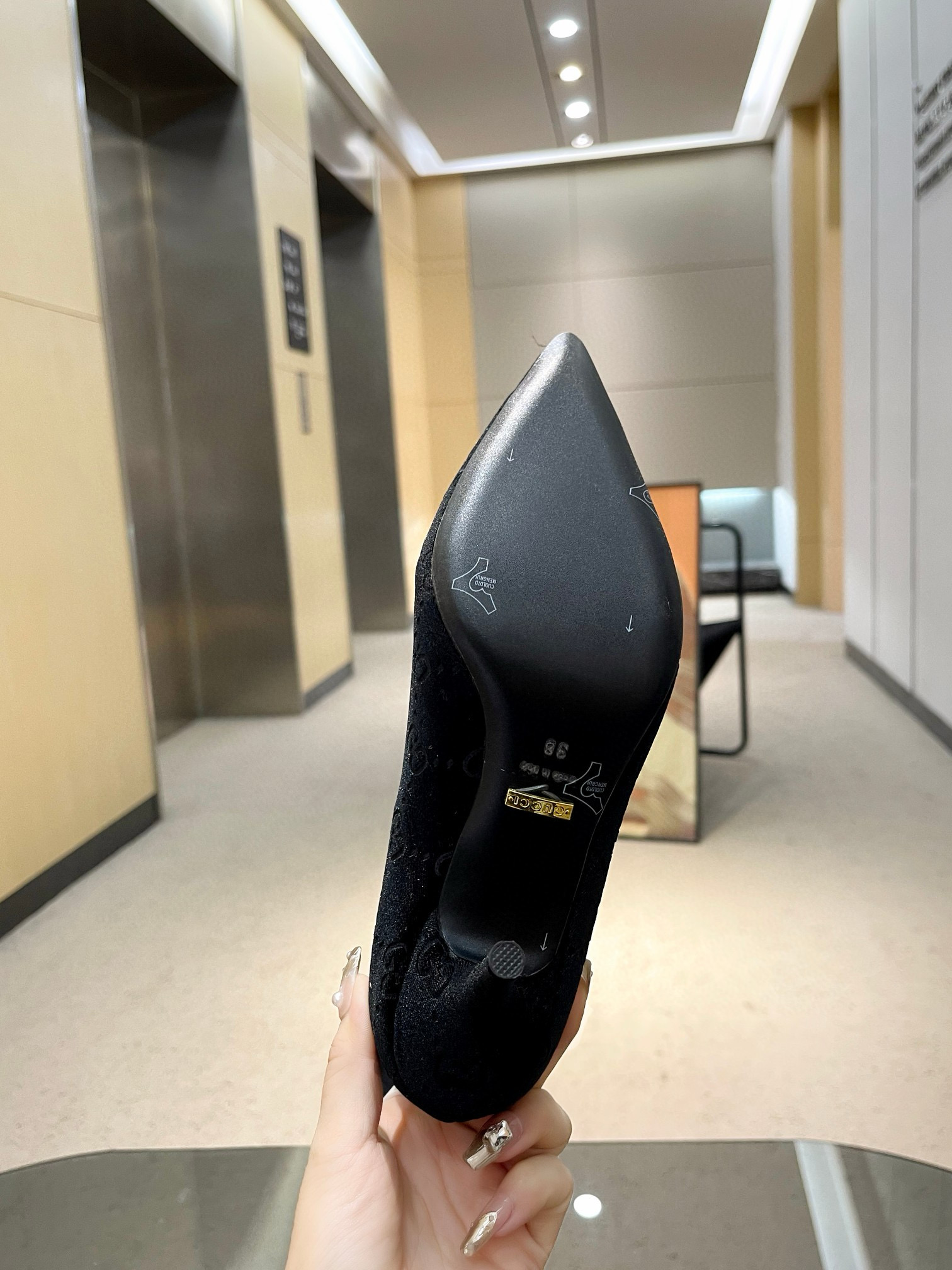 Gucci stretch boots 22 inches