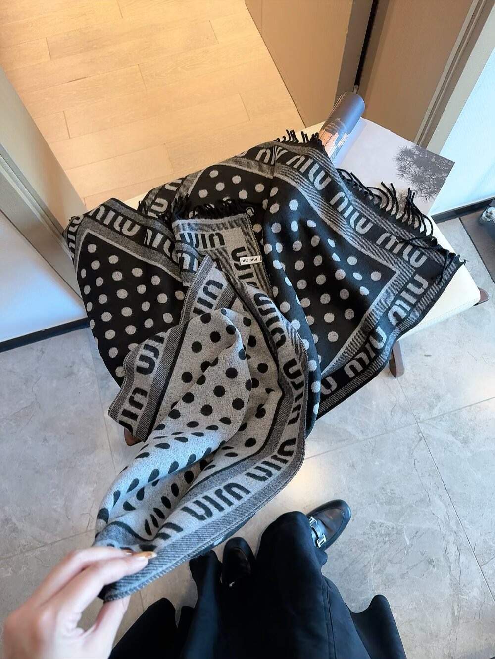 Miu Miu scarf